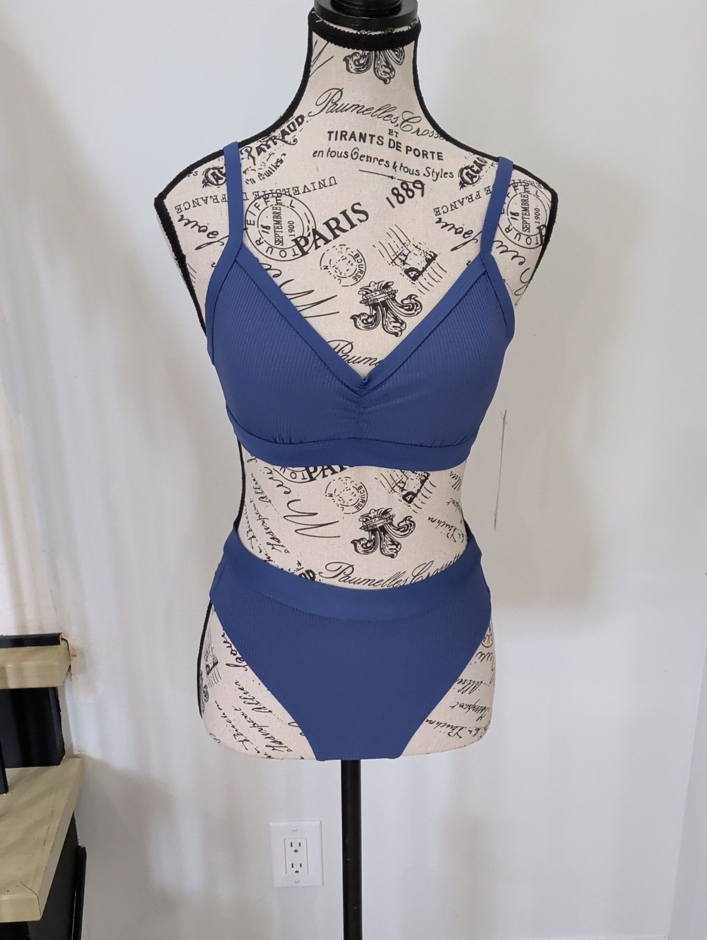 BODY GLOVE | Women's Blue Dusk Smoothies Drew D-Cup Ibiza Marlee Hi-Rise Bikini